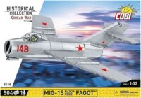 Cobi MiG-15 Fagot vadászrepülőgép 504 darabos építőjáték 1:32