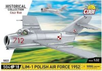 Cobi Lim-1 Polish Air Force 1952 repülőgép 504 darabos építőjáték 1:32