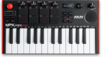 Akai MPK Mini Play MK3 USB MIDI Controller - Fekete/Piros