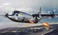 Italeri Lockheed Martin AC-130H Spectre repülőgép műanyag modell (1:72)