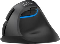 Delux M618MINI DB Wireless Vertikális Egér - Fekete