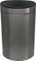 Brabantia 117907 23+10 literes érintőfedeles rozsdamentes acél szemetes - Szürke