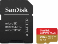 Sandisk Extreme Plus 256GB microSDXC UHS-I Memóriakártya + Adapter