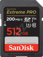 Sandisk Extreme PRO 512GB SDXC UHS-I Memóriakártya