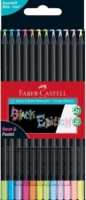 Faber-Castell Black Edition színes ceruza készlet (12 db / csomag)