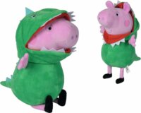 Simba Peppa Wutz George Dino plüss figura - 28 cm