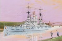 Trumpeter Schleswig-Holstein Battleship 1908 hajó műanyag modell (1:350)