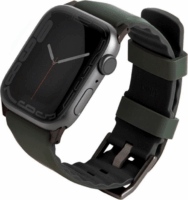 Uniq Linus Airosoft Apple Watch S1/2/3/4/5/6/7/SE Szilikon szíj 42/44/45mm - Zöld