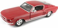 Maisto Ford Mustang GT 1967 Piros autó fém modell (1:24)