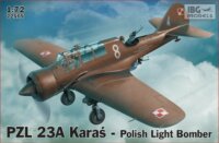 IBG Models PZL 23A Karaś Lengyel repülőgép műanyag modell (1:72)