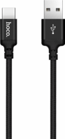 HOCO X14 USB-A apa - USB-C apa 2.0 Adat és töltőkábel - Fekete (2m)