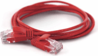 Wantec UTP CAT6a Patch kábel 0.1m - Piros