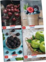 Herlitz Fruit 32 lapos A4 kockás füzet - Többféle