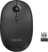 LogiLink ID0204 Wireless Egér - Fekete