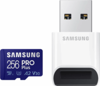 Samsung 256GB Pro Plus microSDXC UHS-I CL10 Memóriakártya + Kártyaolvasó