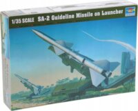 Trumpeter SA-2 Guideline w/launcher rakétakilövő műanyag modell (1:35)