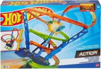 Mattel Hot Wheels Spiral Speed Crash autópálya készlet