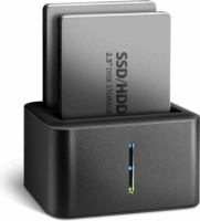 Axagon ADSA-D25 HDD/SSD Dokkoló és klónozó állomás (USB 3.2 - SATA)