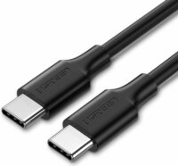 Ugreen US286 USB-C apa - USB-C 2.0 apa Adat és töltő kábel - Fekete (3m)