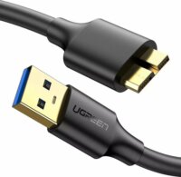 Ugreen US130 USB-A apa - Micro USB-B apa 3.0 Adat és töltőkábel - Fekete (2m)