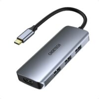 Choetech HUB-M19 USB Type-C HUB kártyaolvasóval (3 port)