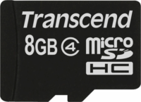 Transcend 8GB microSDHC CL4 Memóriakártya