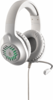 Spartan Gear Medusa Vezetékes Gaming Headset - Fehér/Szürke