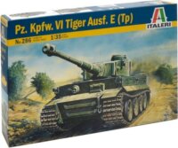 Italeri Tiger I Ausf. E/ H1 hackocsi műanyag modell (1:35)