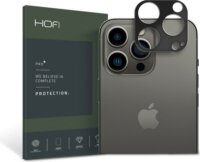 HOFI Metal Camera Sytling Apple iPhone 14 Pro / 14 Pro Max kamera védő üveg - Fekete