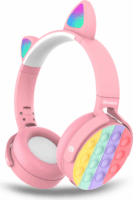Goodbuy GBPOCCPI Wireless Gyermek Headset - Rózsaszín