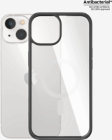 PanzerGlass Apple iPhone 14/13 MagSafe kompatibilis Szilikon/Edzettüveg Tok - Átlátszó/Fekete