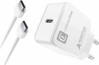 CellularLine USB-C Hálózati töltő - Fehér (15W)