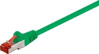 Goobay S/FTP CAT6 Patch kábel 15m - Zöld