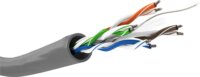 Goobay U/UTP CAT6 Installációs kábel 100m - Szürke
