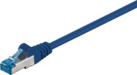 Goobay S/FTP CAT6a Patch kábel 0.5m - Kék