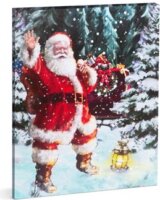 Family Christmas 58465 LED karácsonyi Fali kép 40x30 cm