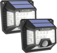 BlitzWolf BW-OLT3 Napelemes mozgásérzékelős fali LED lámpa (2db)