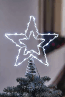 Emos D1ZC01 LED Karácsonyfa Csúcsdísz - Hideg fehér