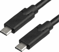 Accura ACC2198 USB-C apa - USB-C apa 2.0 Adat és töltő kábel - Fekete (2m)