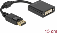 Delock 61008 DisplayPort 1.1 apa - DVI anya adapter - Fekete