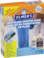 Elmer's Mini slime kezdőkészlet - Zöld/kék (4 darabos)