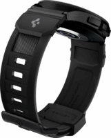 Spigen Rugged Samsung Galaxy Watch Szilikon szíj 20 mm - Fekete