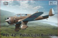 IBG Models PZL 42 Lengyel Könnyűbombázó vadázsrepülőgép műanyag modell (1:72)