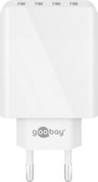 Goobay 44962 4x USB-A Hálózati töltő - Fehér (30W)