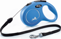 Flexi New Classic S/8m Csévélő szalagos kutyapóráz - Kék