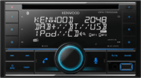 Kenwood DPX-7300DAB Autó HiFi fejegység