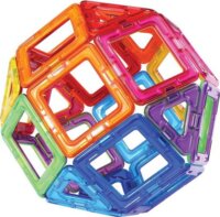 Magformers Basic Rainbow 30 darabos építő készlet