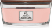 WoodWick Pressed Blooms & Patchouli Elipsa Illatgyertya 453,6g