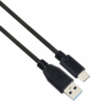 Iris CX-149 USB-A apa - USB-C apa 3.1 Adat és töltőkábel - Fekete (1m)