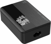 Ldnio GaN A4809C 2x USB-C / 2x USB-A Hálózati töltő - Fekete (5V / 3A)